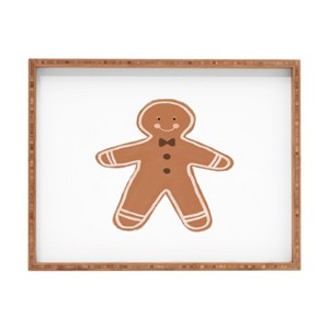 Orara Studio Gingerbread Man I Rectangular Tray -Deny Designs - 1 of 2