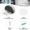 Unique Bargains Self-Adhesive No Drilling Door Stop for Home Office Keep Door Open 2 Pcs - 2 of 4