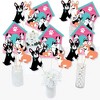 Big Dot of Happiness Pawty Like a Puppy Girl - Pink Dog Baby Shower or Birthday Party Centerpiece Sticks - Table Toppers - Set of 15 - image 2 of 4