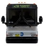 2001 MCI D4000 Coach Bus Silver and White with American Flag Graphics 1/87 (HO) Diecast Model by Iconic Replicas - 4 of 4