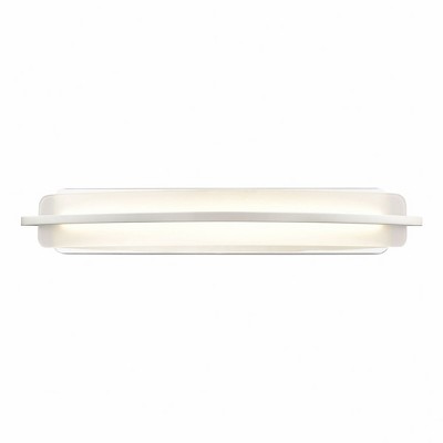 Polished Chrome 31.25" Dimmable LED Swing Arm Sconce