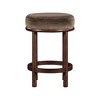 Meridian Furniture,Monette Brown Velvet Counter Stool - 2 of 4