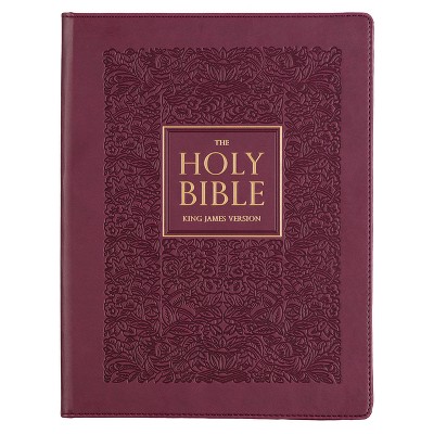 Kjv Holy Bible, Large Print Note-taking Bible, Faux Leather Hardcover ...