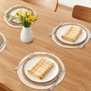 REGALWOVEN Farmhouse Placemats Set of 4 Woven Placemats for Dining Table Decor Indoor Kitchen Table Mat with Tassel - 2 of 4