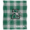 Loyola University Maryland Campus Plaid Spirit Silky Touch Super Soft Throw Blanket 50x60 - 2 of 4