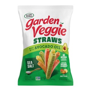 Sensible Portions Garden Veggie Straws Sea Salt with Avocado Oil - 6oz - 1 of 4