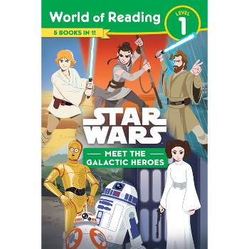 Star Wars: World of Reading: Meet the Galactic Heroes (Level 1 Reader Bindup) - by  Lucasfilm Press (Paperback)