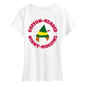Women's - ELF - Christmas Family Set Ninny Muggins Short Sleeve Graphic T-Shirt - 1 of 4