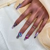 Vynxaria Black Long-Lasting Wearable Nails for Everyday Chic Size M - 4 of 4