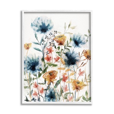 Stupell Industries Mixed Floral Garden Sprouts Framed Giclee Art