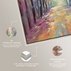 Art Remedy Road in Autumn Pastel Color Abstract Wall Art Framed - 4 of 4