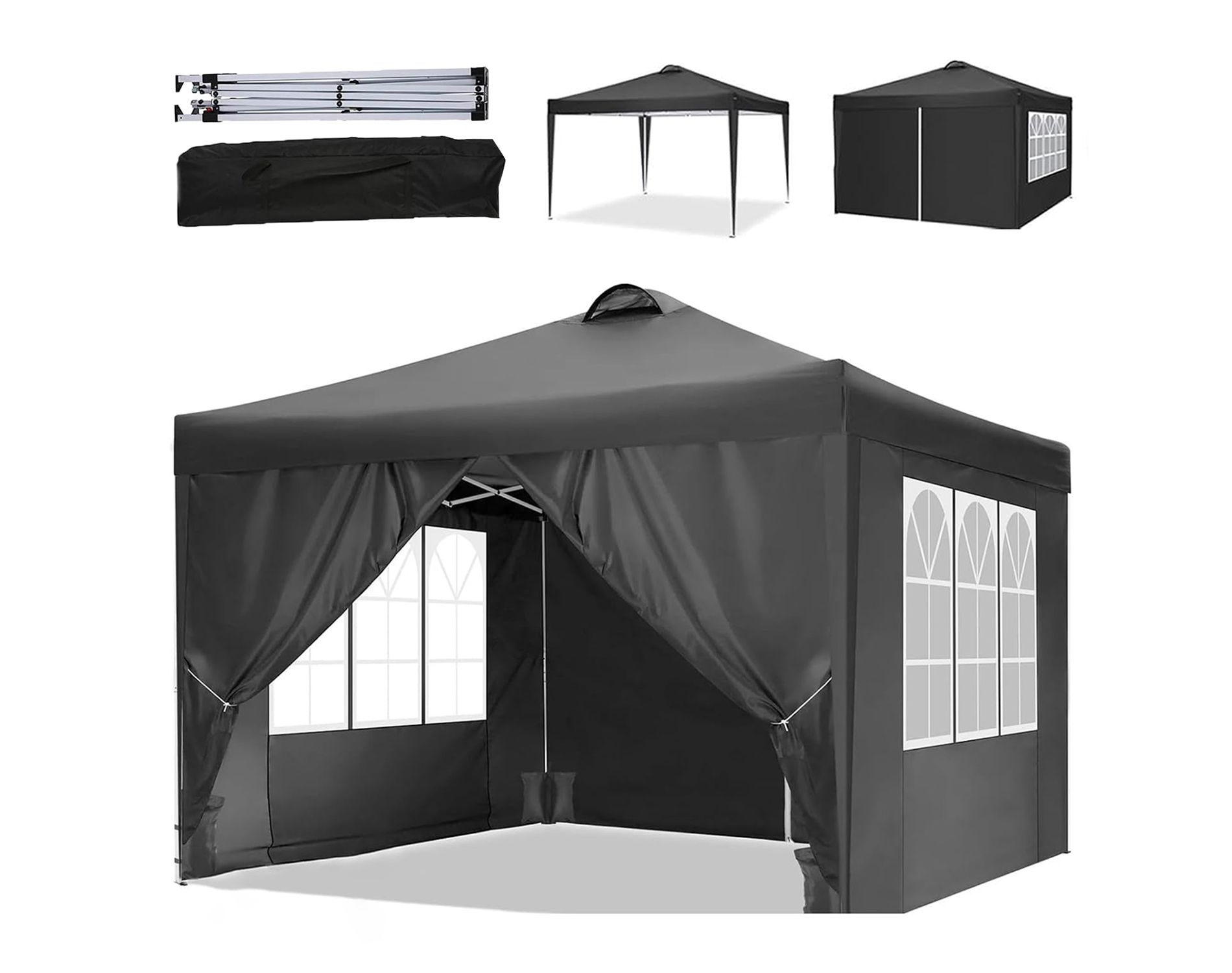 SUGIFT  Pop up Canopy Tent Instant Waterproof Folding Tent