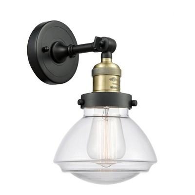 Olean - 1 Light Wall Sconce In Industrial Style-7.75 Inches Tall and 6.75 Inches Wide