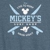 Women's - Disney - Mickey's Surf Shop Graphic Racerback Tank - 2 of 4