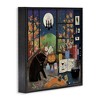 Stupell Industries Halloween Witches Autumn Moon Black Framed Giclee Art - 3 of 4