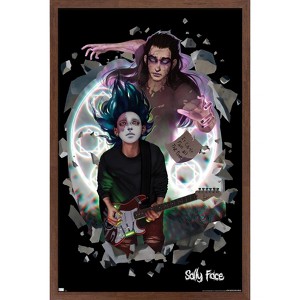 Trends International Sally Face - Rain Framed Wall Poster Prints - 1 of 4