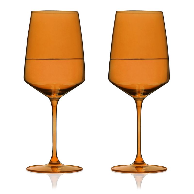 Viski Reserve Nouveau Colored Glasses, Set of 2, 5 of 7