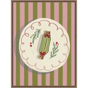 Amanti Art Christmas Toffee Gift by Nikita Jariwala Canvas Art Framed - 1 of 4