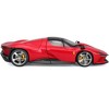 Ferrari Daytona SP3 Red with Black Top "Signature Series" 1/18 Diecast Model Car by Bburago - 3 of 4