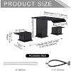 Mixxidea Roman Tub Faucet 2 Handles High Flow - 3 of 3