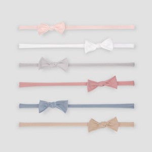 Carter's Just One You® 6pk Baby Girls' Nylon Bow Headwrap - 0-12M - 1 of 1