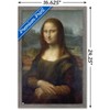 Trends International Mona Lisa by Leonardo da Vinci Framed Wall Poster Prints - 3 of 4