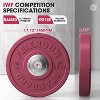 FEIERDUN 2" Color Olympic Bumper Plate Weight Plate for Strength Training - 4 of 4