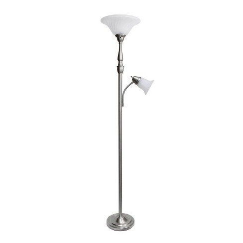 Torchiere Floor Lamp With Glass Shade - Threshold™ : Target