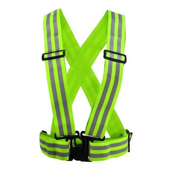 High-Visibility Adjustable Reflective Safety Vest - Essential Hi-Vis  Running, Walking, Cycling Gear for Enhanced Visibility and Protection TIKA  