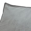 NicBex Soft Velveteen Bean Bag Loveseat with Armrest,High Density Foam Filled Lazy Sofa Beanbag with Removable Cover&Safety Zippers for 2 - 4 of 4