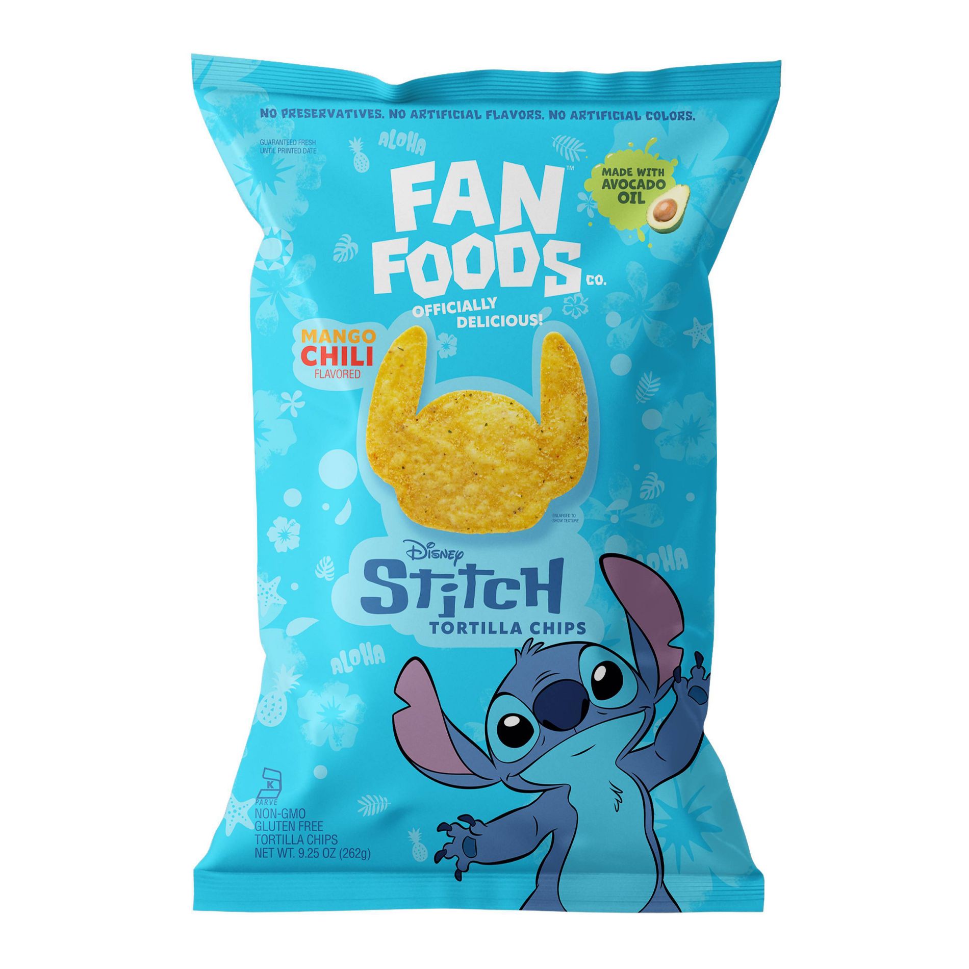 Fan Foods Stitch Mango Chili Tortilla Chips 9.25oz