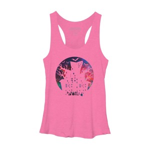 Women's Design By Humans Halloween home By durungkapok Racerback Tank Top - 1 of 3
