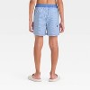 Boys' Shark Fin Swim Trunks - art class™ Blue - 2 of 3
