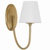 Crystorama Lighting Juno 1 - Light Sconce in  Vibrant Gold - 2 of 4