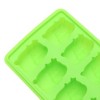 Unique Bargains Ice Tray 8-Cavity Cow Ice Mould with Lid Irregular Hand Wash Only Silicone 6.30"x4.33"x1.18" 1 Pc - 3 of 3