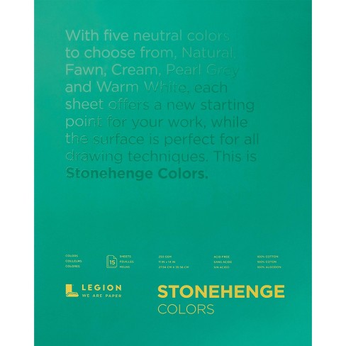 Stonehenge Paper Pad 11x14 15 Sheets/pkg-kraft 90lb : Target
