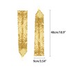 INSPIRE CHIC Women's Long Hook Finger Sequins Fingerless Arm Sleeves Shiny Cosplay Gloves 1Pair - 2 of 4