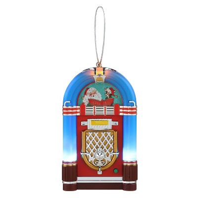Mr. Christmas 4.9" Miniature Vintage Retro Jukebox Christmas Tree Ornament
