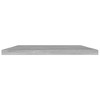 vidaXL Bookshelf Boards 8 pcs Concrete Gray 39.4"x7.9"x0.6" Engineered Wood - 3 of 4