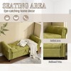 CAVINAS Modern Rectangular Upholstered Ottoman Bench with Storage,Button Tufted Storage Ottoman for Living Room - 2 of 4