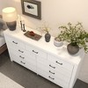 Famapy Stylish White 9 - Drawer Dresser Storage: Contemporary Storage with Modern Charm - 2 of 4