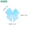 Unique Bargains Polyester Checkered Mini Satin Craft Ribbon Bow 1x1 Inch 200 Pcs - 3 of 4
