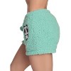 Just Love Womens Plush Faux Sherling Soft Pajama Shorts - PJ Bottoms Sleepwear - 2 of 3