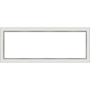 Amanti Art Eva Black Silver Narrow Framed Dry Erase Magnetic Board - 1 of 4