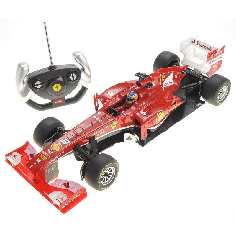 Link Ready! Set! Go! 1:12 Remote Control Formula One F1 Ferrari RC Model Car Toy, 1 of 9