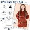 Catalonia Wearable Blanket Hoodie Sweatshirt for 4-12 Yr Girl Boy Kid, Oversized Fleece Hoodie Pullover, Cozy Warm Gift for Girl Boy Kid - 4 of 4