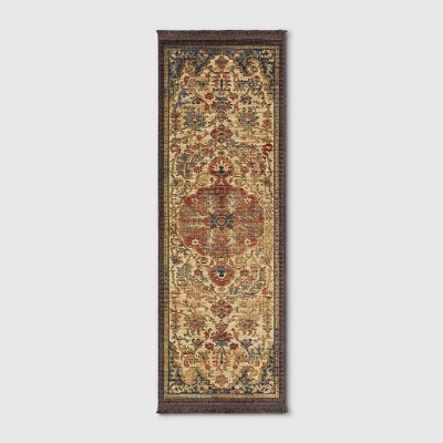 Floral Woven Medallion Persian Rug - Threshold™