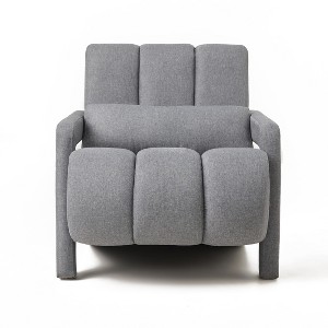 Christopher Knight Home  Smythe Modern 27.5" Upholstered Accent Chair - 1 of 4
