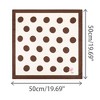 INSPIRE CHIC Women's Polka Dot Square Neckerchief Headband 27.56*27.56 inches(L*W) - 3 of 4