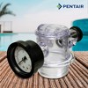 Pentair Triton C3 Plastic Filter Manual Air Relief Valve Assembly with O Ring Sealing for Pool and Spa Replacement Parts, Clear - 4 of 4